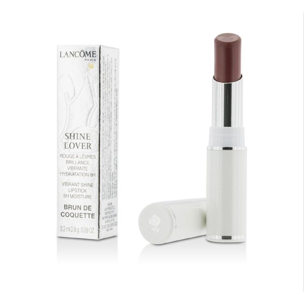 LANCÔME - NWT Shine Lover Vibrant Shine Lipstick in Brun de Coquette (286) - Picture 7 of 11